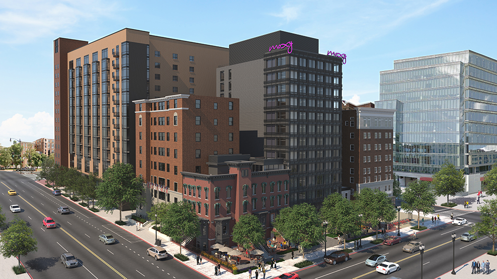 The Moxy Hotel with INTUS Windows - completion set for late 2018!